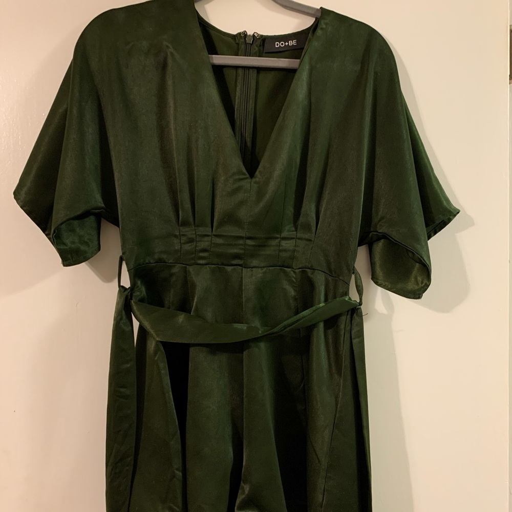Dark Green Romper